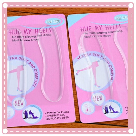 矽膠後根貼1對入 加厚防磨腳 隱形透明後跟貼 