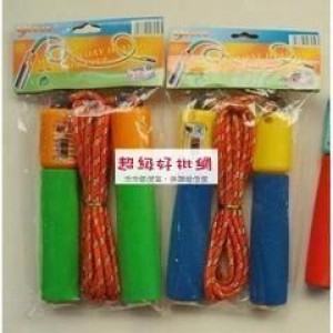 (3入)海綿柄計數跳繩 減肥瘦身 專業健身