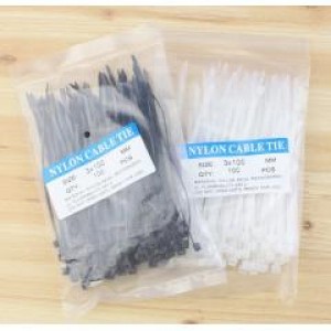 (3入)自鎖式尼龍捆線帶 紮線帶 束線帶 100入裝