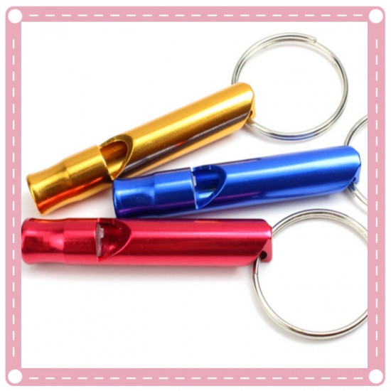 多彩迷你口哨鑰匙圈