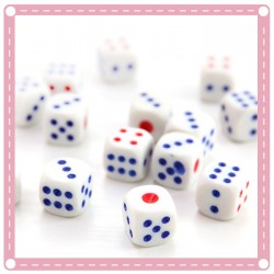 組合圓形彩色骰盅 帶5顆骰子