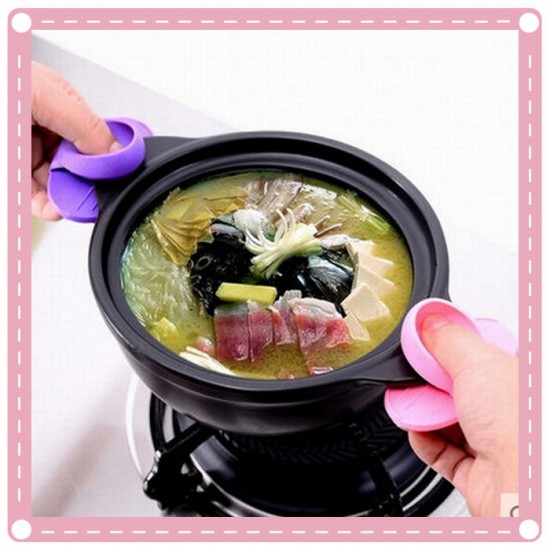 矽膠隔熱手指套  微波爐盤夾