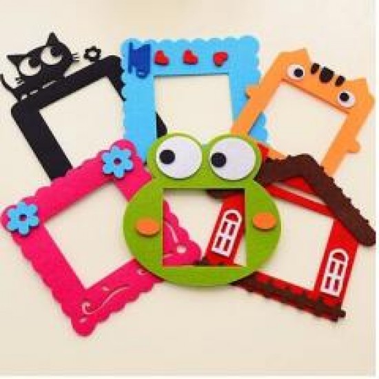 (5入) 可愛卡通鏤空開關貼 家居牆壁貼 不傷牆壁 免黏開關套