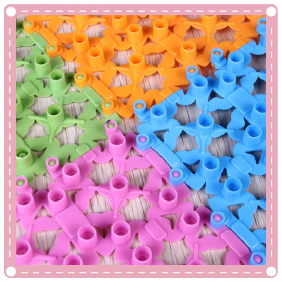 鏤空拼接防滑墊 浴室必備洞洞防滑墊 拼接地墊