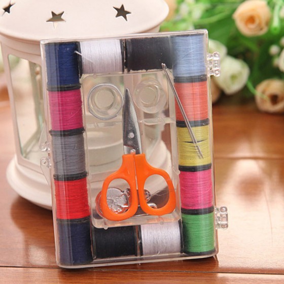萬能家用針線盒縫補工具組 攜帶收納針線包 居家必備手縫