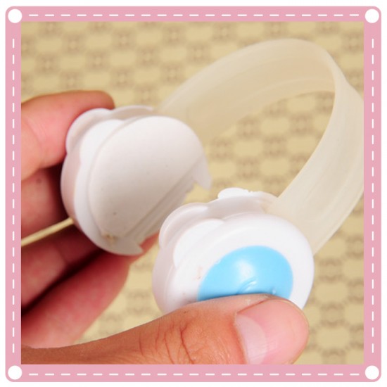 單開式衣櫃鎖 多功能安全鎖 冰箱鎖 加長款2入裝