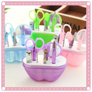 蘋果造型美甲8件組 指甲剪美容組