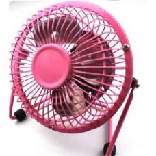 4吋USB桌面風扇 低噪音風力強 鋁葉風扇