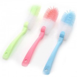 長柄糖果色超強去汙清潔刷 奶瓶刷 洗杯刷 