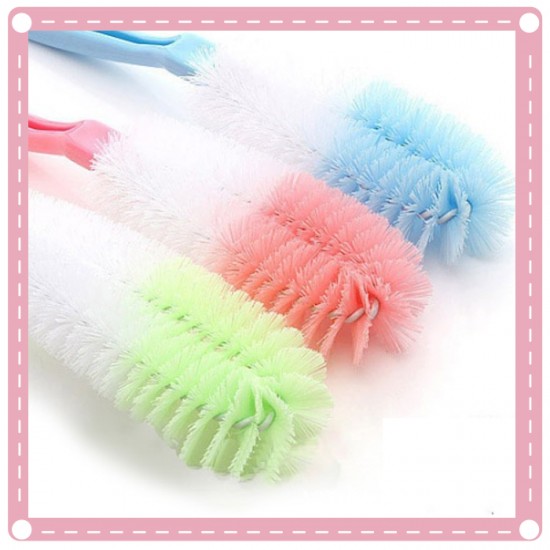 長柄糖果色超強去汙清潔刷 奶瓶刷 洗杯刷 