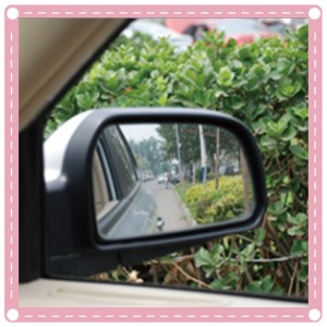 360 度無死角廣角後視鏡 小圓鏡 50mm 1對裝