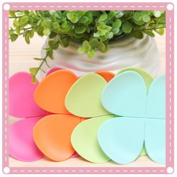 四葉草造型防滑矽膠杯墊 隔熱咖啡墊