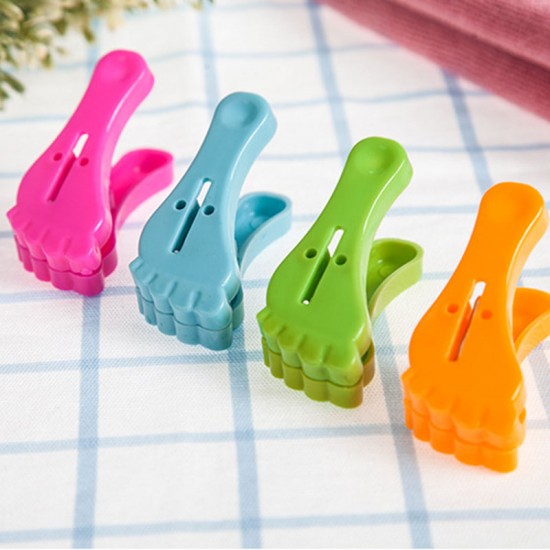 可愛腳丫造型曬衣夾 3入裝