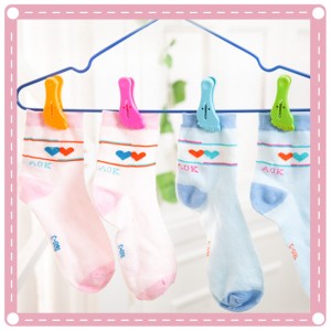 可愛腳丫造型曬衣夾 3入裝