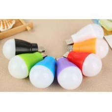 創意節能USB小燈泡 便攜式LED小夜燈 照明燈 可接行動電源