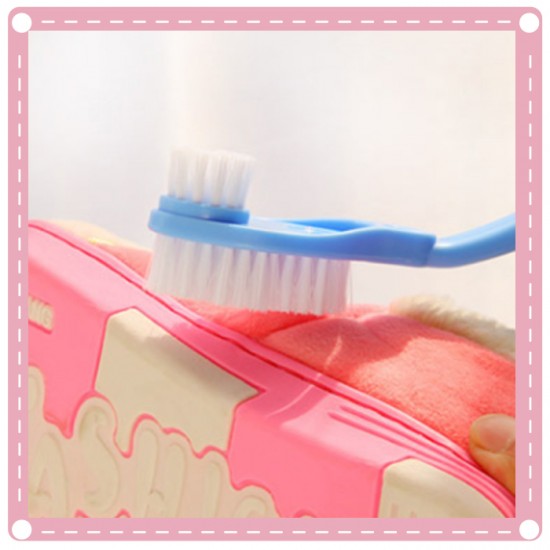 長柄雙頭洗鞋刷子 鞋子專用清潔刷