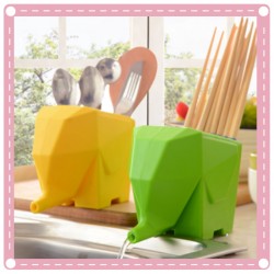 可愛大象牙刷 餐具收納杯 筆筒 花盆 筷架 匙筒 廚房收納餐具收納 浴室收納 可愛大象牙刷 餐具收納杯 筆筒 花盆 筷架 匙筒 廚房收納餐具收納 浴室收納