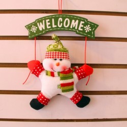 聖誕裝飾品 聖誕花環 聖誕門掛 聖誕布藝花環