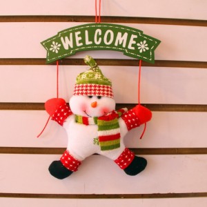 聖誕裝飾品 聖誕花環 聖誕門掛 聖誕布藝花環