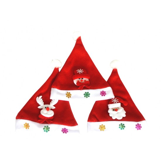 聖誕帽兒童款 聖誕老人 雪人 麋鹿 兒童聖誕帽