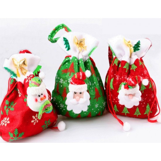 聖誕裝飾品 聖誕老人禮物袋 聖誕糖果袋 聖誕禮品袋