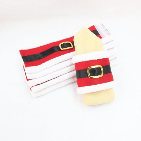 聖誕用品 聖誕衣服餐巾圈 聖誕毛巾圈 聖誕聚餐必備 創意家居