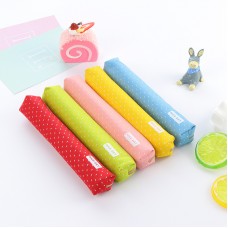 點點風筆袋 帆布筆袋 拉鍊鉛筆盒 文具收納袋 學生文具 