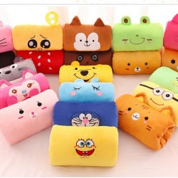 可愛動物暖手枕 卡通造型暖手枕  靠墊 午睡枕 暖手抱枕 暖手捂抱枕