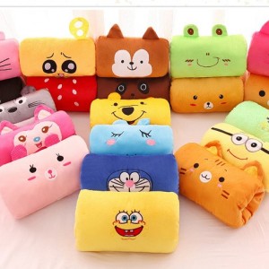 可愛動物暖手枕 卡通造型暖手枕  靠墊 午睡枕 暖手抱枕 暖手捂抱枕