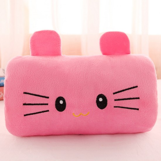 可愛動物暖手枕 卡通造型暖手枕  靠墊 午睡枕 暖手抱枕 暖手捂抱枕