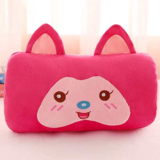 可愛動物暖手枕 卡通造型暖手枕  靠墊 午睡枕 暖手抱枕 暖手捂抱枕