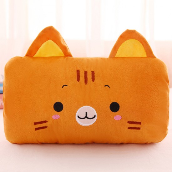 可愛動物暖手枕 卡通造型暖手枕  靠墊 午睡枕 暖手抱枕 暖手捂抱枕