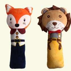 韓國兒童汽車安全帶抱枕 保護套 側邊枕頭 側枕 布偶 玩偶保護枕 安撫偶 靠枕 安全帶枕頭 娃娃