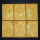 Q版財神 招財貓 創意紅包袋 新年紅包 新年用品 喜慶用品 春節用品 6入裝 小款
