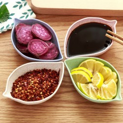 小麥調味料碟 小吃沾醬碟 餐桌小盤子 廚房小物 醬醋碟 小菜碟