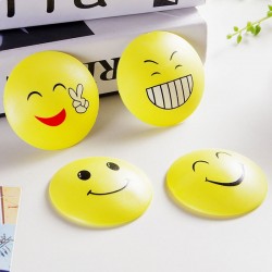 可愛笑臉橡膠防撞墊 門后墻面靜音防碰墊 把手門鎖桌椅防護墊