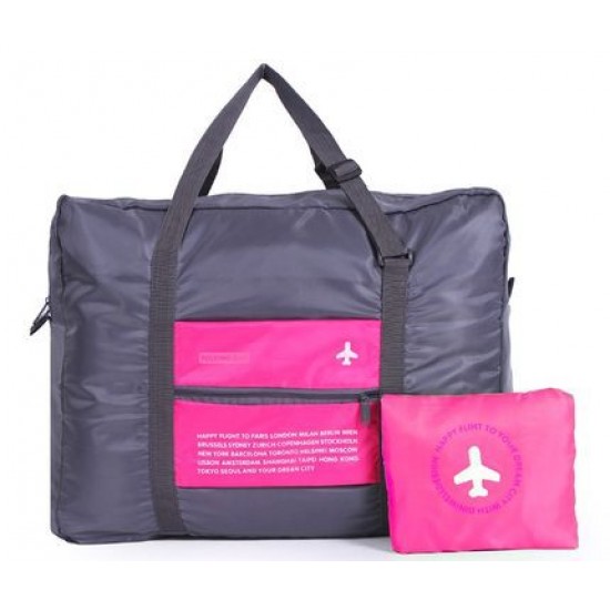 旅行可折疊收納包 防水飛機包 旅行袋 單肩行李袋 行李包 拉桿包 登機包 單肩包 32L 