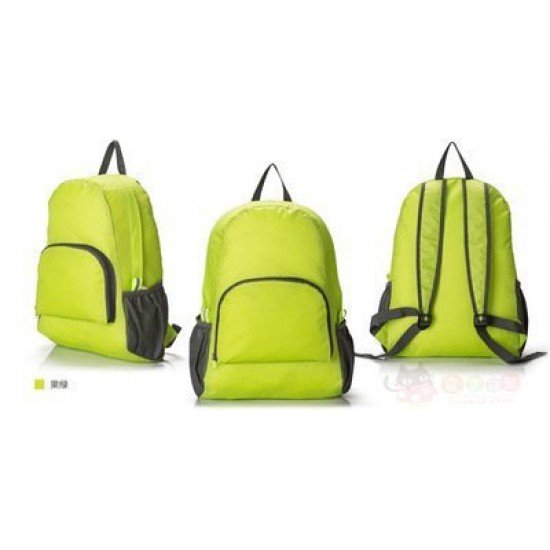 戶外便攜可折疊雙肩包 旅行登山包 防水尼龍運動後背包 雙肩背包