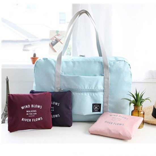 防水可折疊旅行包 購物單肩包 男女式加大整理袋 行李包 收納袋 旅行必備