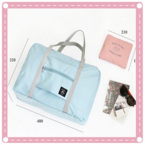 防水可折疊旅行包 購物單肩包 男女式加大整理袋 行李包 收納袋 旅行必備