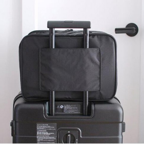 可愛手提旅行收納包 登機包 大號行李衣物拉桿箱