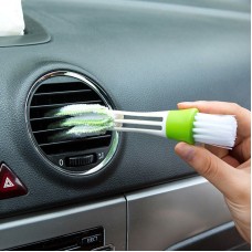 空調出風口雙頭清潔刷子 汽車空調軟毛刷
