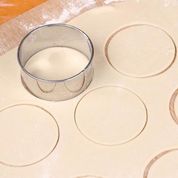廚房不銹鋼切餃子皮模型 壓餃子皮神器  餛飩皮模具