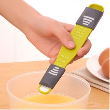 9格烘焙計量勺 雙邊刻度定量勺 DIY工具 烘焙烹飪必備