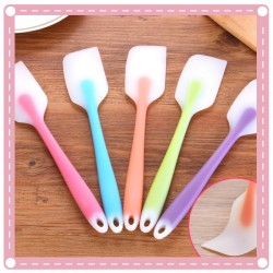 雙色奶油刮刀 一體式矽膠刮刀 烘培奶油刮刀 蛋糕攪拌