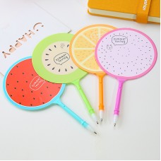 水果扇子圓珠筆 扇子造型筆 學生文具