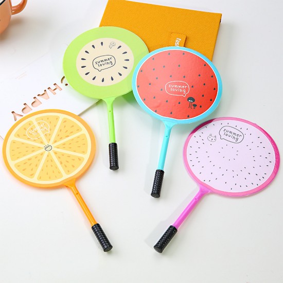 水果扇子圓珠筆 扇子造型筆 學生文具
