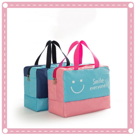 沙灘游泳包 乾溼分離男女防水包 收納包 大容量洗澡浴衣袋 洗漱包