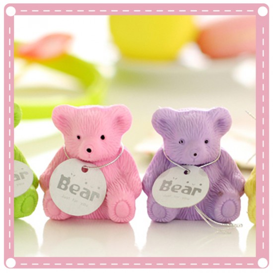 小熊橡皮擦削筆器 可拆式背包造型橡皮擦 學生獎品 學生文具