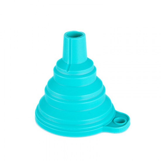 可折疊矽膠漏斗 迷你伸縮漏斗 居家廚房漏斗